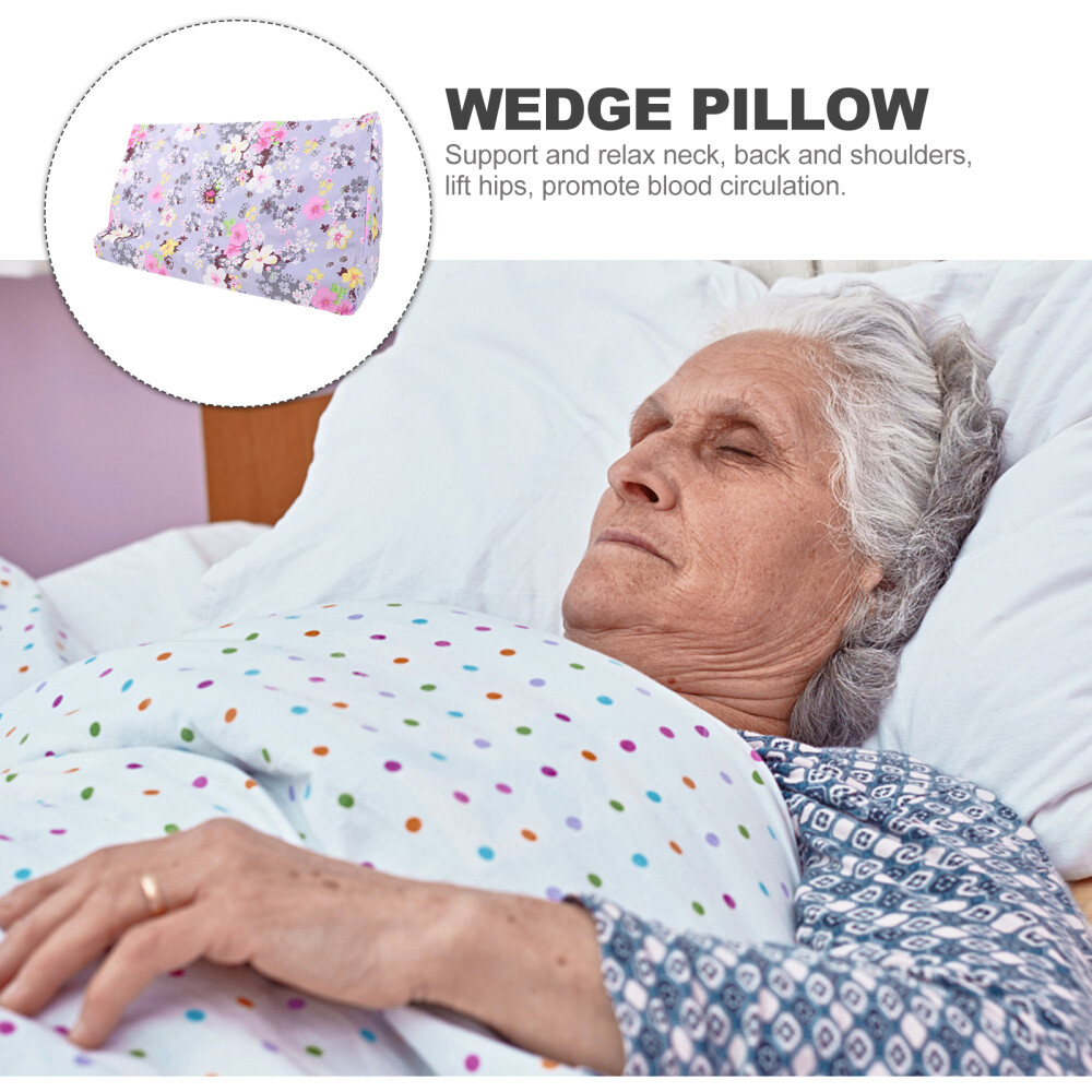 Set of 3 Bed Wedges Pillows Foot Elevation Triangle Cushion Soft eBay