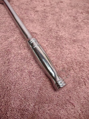 New!!! Snap-on Tools USA 3/8" Drive Chrome Long Handle Fixed Head Ratchet FL80 - Foto 4 di 4