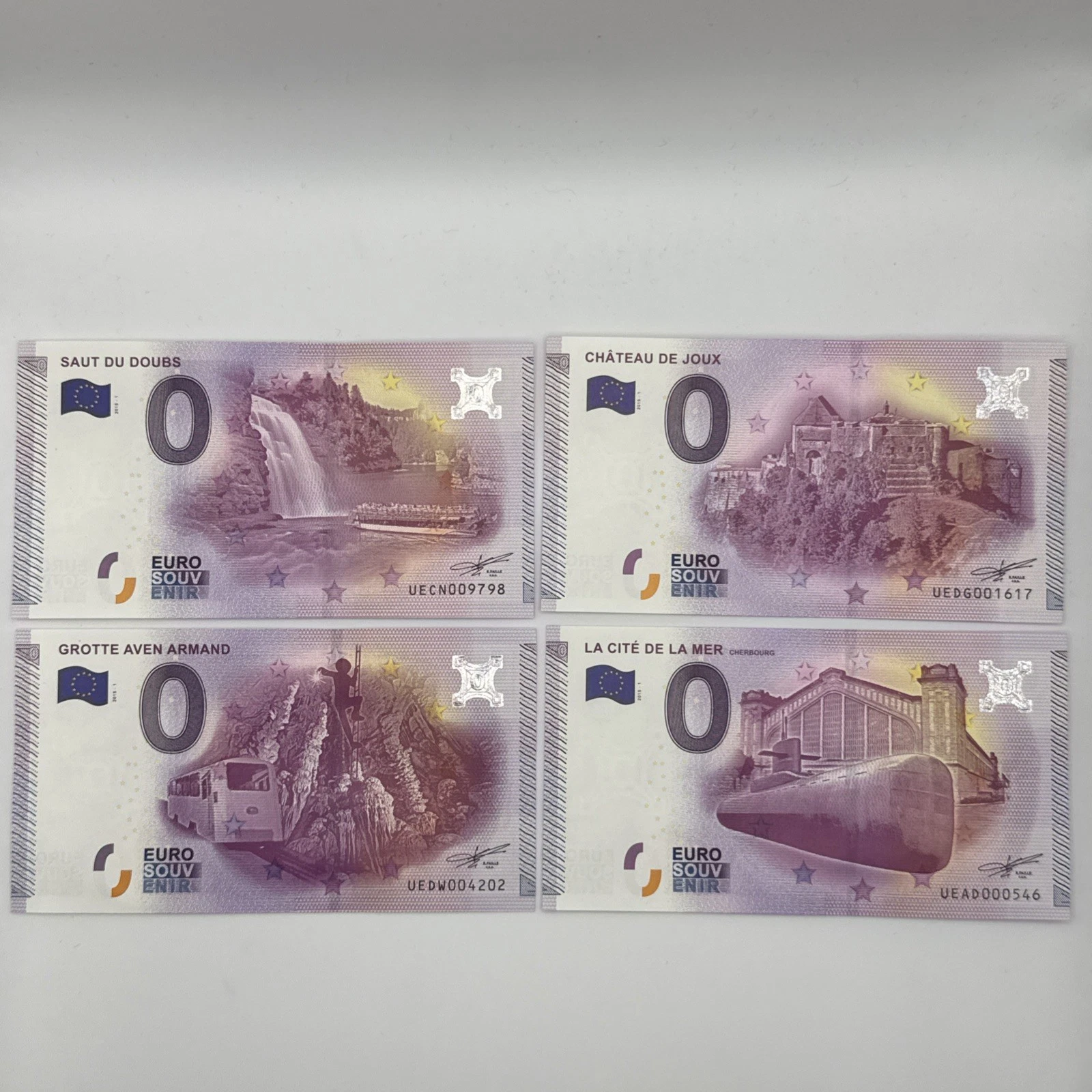 Billet  Zéro 0 € Euro Touristique / Souvenir  2015