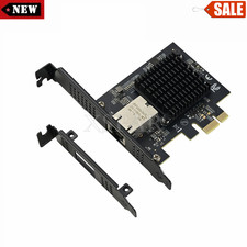 PCIEx1 to Single Port RJ45 10G Gigabit Ethernet Adapter Network Card 1G/2.5G/5G