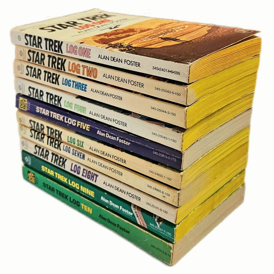 Star Trek Alan Dean Foster Vintage Science Fiction Lot of 10 Paperback Books - Image 3 of 4
