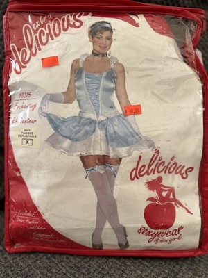 Plus Size Sexy Costume Disneys Princess Cinderella Size 3x Halloween Costume 