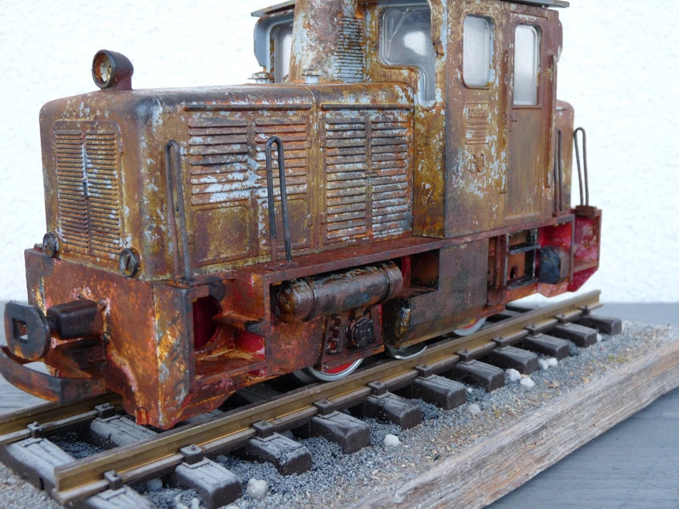 Spur G LGB Werkslok SCHOEMA 60 - Gealtert/Patiniert - Bild 3 von 4