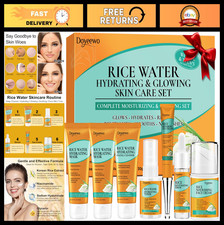 7Pcs Skincare Set for Women  Teens - Hydrating Anti-Aging Facial Kit, Travel Si
