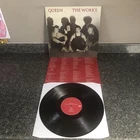 LP VINYL RECORD QUEEN ALBUM THE WORKS EMI WORK 1 UK 1ST PRESS 1984 NM-/NM- SUPER