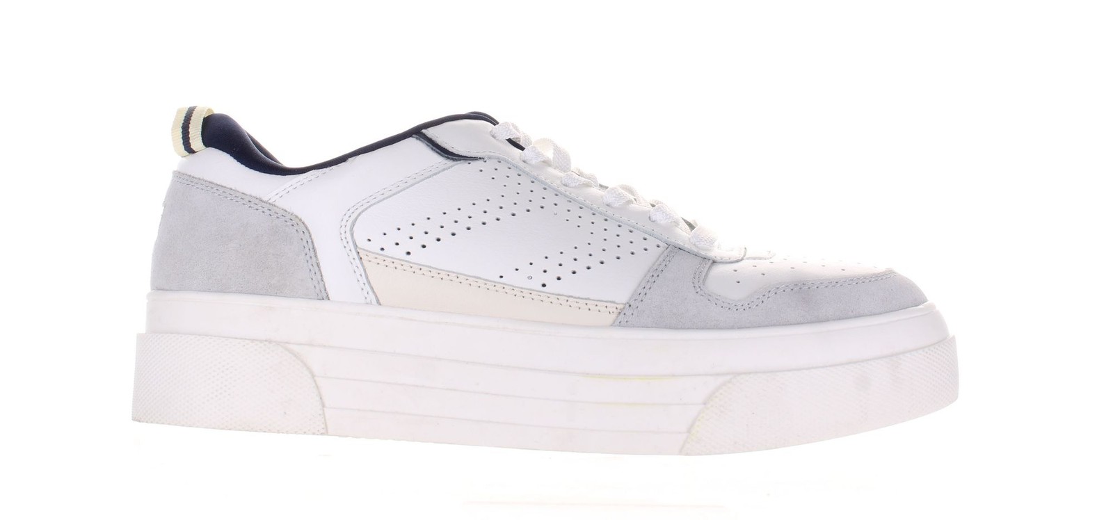 Белые модные кроссовки Le TIGRE Womens Midtown Lo Размер 9,5 (7810808)