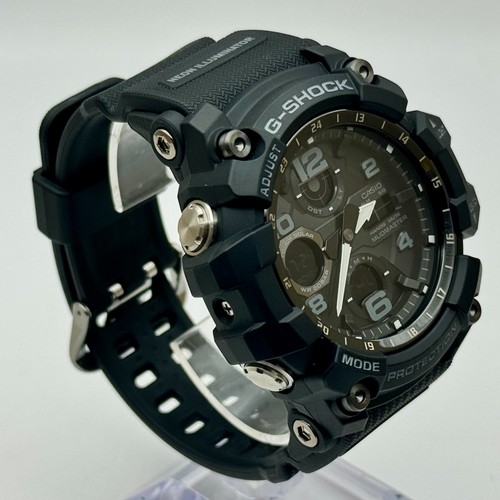 CASIO G-SHOCK GWG-100-1AJF Mudmaster Radio Solar Reloj Digital Analógico Negro - Imagen 7 de 15