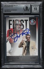 BAS 2022 Score First Ballot Joe Montana #FB-JM BGS Authentic Auto HOF ow6