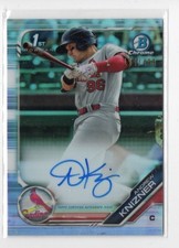 2019 Bowman Chrome Andrew Knizner REFRACTOR AUTO AUTOGRAPH RC /499 CARDINALS