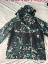 FTP F-Tec Anorak CAMO M FuckThePopulation Water Repellant Streetwear