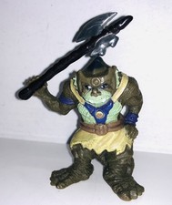 Thunder Cats S-S Slithe PVC Figure LJN Toys 1985 With Axe Weapon