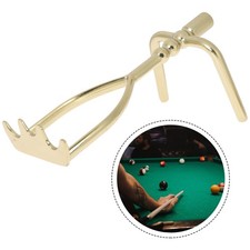Telescopic Golden Billiards Cue Bridge Metal Stick Holder Storage