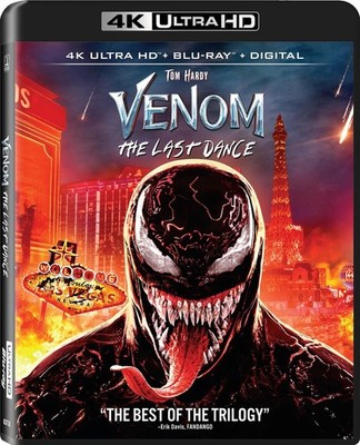 Venom: The Last Dance (4K UHD + Blu-ray + Digital) New