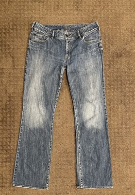 Silver Jeans Womens 32x32 Blue Julia Bootcut Medium Wash Denim Pockets Casual