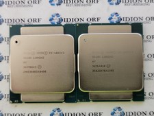 Lot of 2 INTEL Xeon E5-1603V3 SR20K 2.80 GHz 10 MB 140 W Grade B SKU 21133