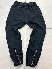 Philanthropy Jogger Pant Black Cotton Elastic Waist Zip Cuff Nwt Size S