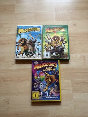 3-DVD-Set Madagascar