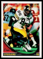 Eric Green, 1994 Topps Football Card, #491, Pittsburgh Steelers,