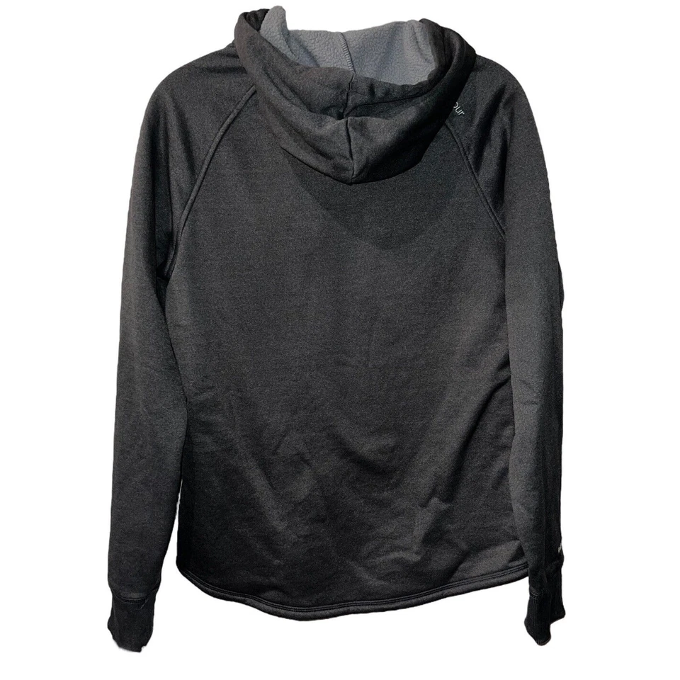 Under Armour Women's Small Pullover Hoodie Sweatshirt Storm Gray Teal Aqua - Image 2 of 4