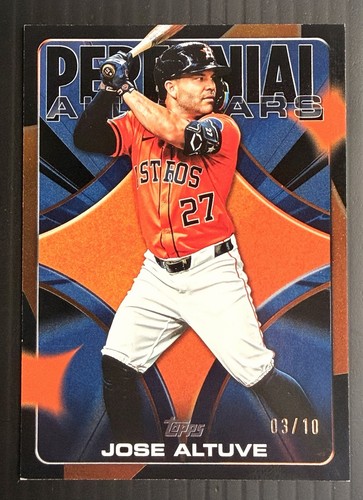 Topps 2026 Jose Altuve /10 Perennial All Star  PSA-4 Houston Astros