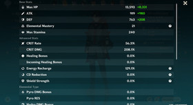 Genshin Impact AR 59 America Server - Furina - Kinich - Raiden - Escoffier