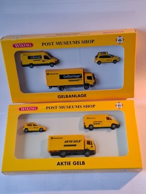 Wiking Konvolut Set's PMS ,''Gelbanlage ,Aktie Gelb -6-Modelle