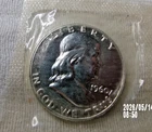 1960 PROOF Silver Franklin Half Dollar 50 Cents Proof Set  Cello