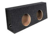 12 in Dual Truck Enclosure Sealed Subwoofer Enclosure Precision CNC-Cut, Premium