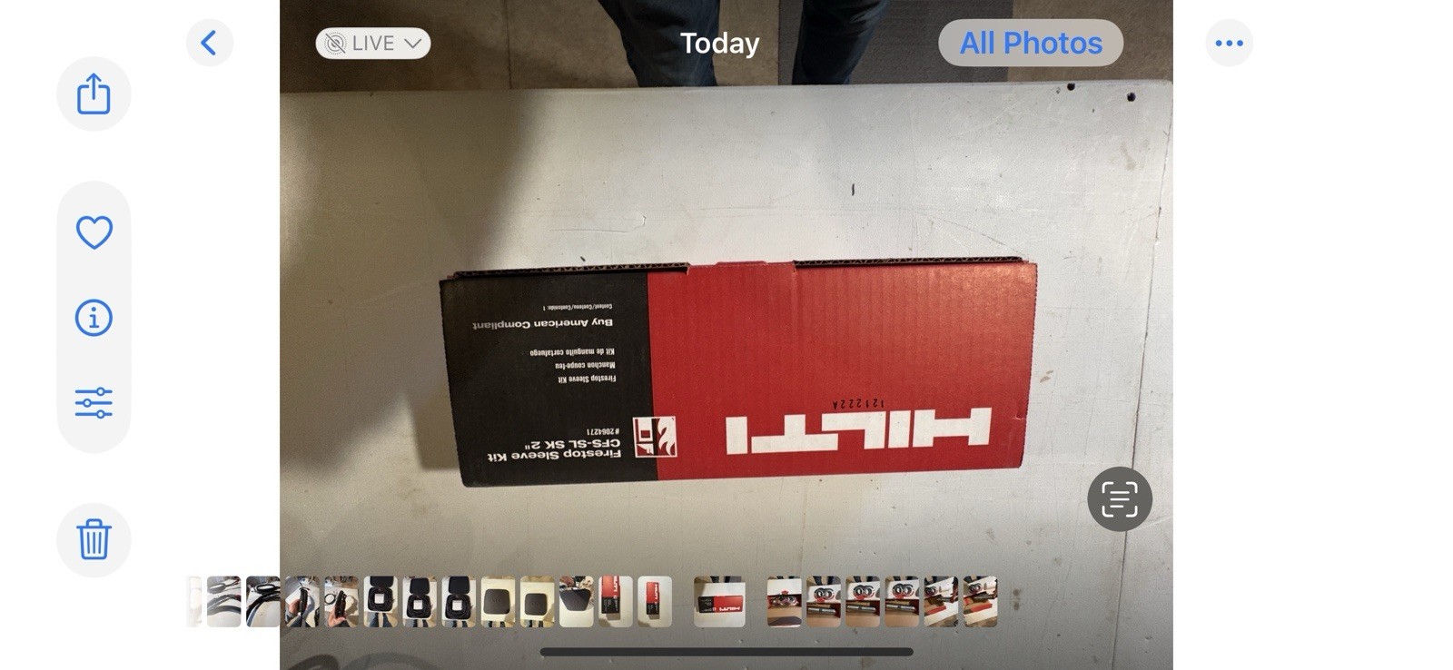 HILTI 2097883 Firestop Speed ​​Sleeve