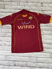 ROMA 2008 2009 HOME FOOTBALL SHIRT SOCCER JERSEY KAPPA sz S-M Vintage