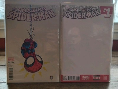 The Amazing Spider-Man #1 (Marvel Comics June 2014) Variant cover's 