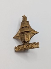 Nelson Battalion Royal Naval Division RND British Navy Military Collar Cap Badge