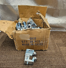 (QTY 20) Galvanized Steel Adjustable Conveyor Roller Guide Assembly 020915