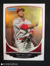 2013 Topps Bowman Chrome Trey Williams Phillies