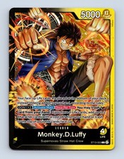 Monkey D Luffy ST13-003 - Ultra Deck: The Three Brothers One Piece Card Game Pro
