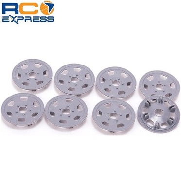 Contact RC Oval/Mini Wheel Disk Protectors Grey - 4 pr schJMLG