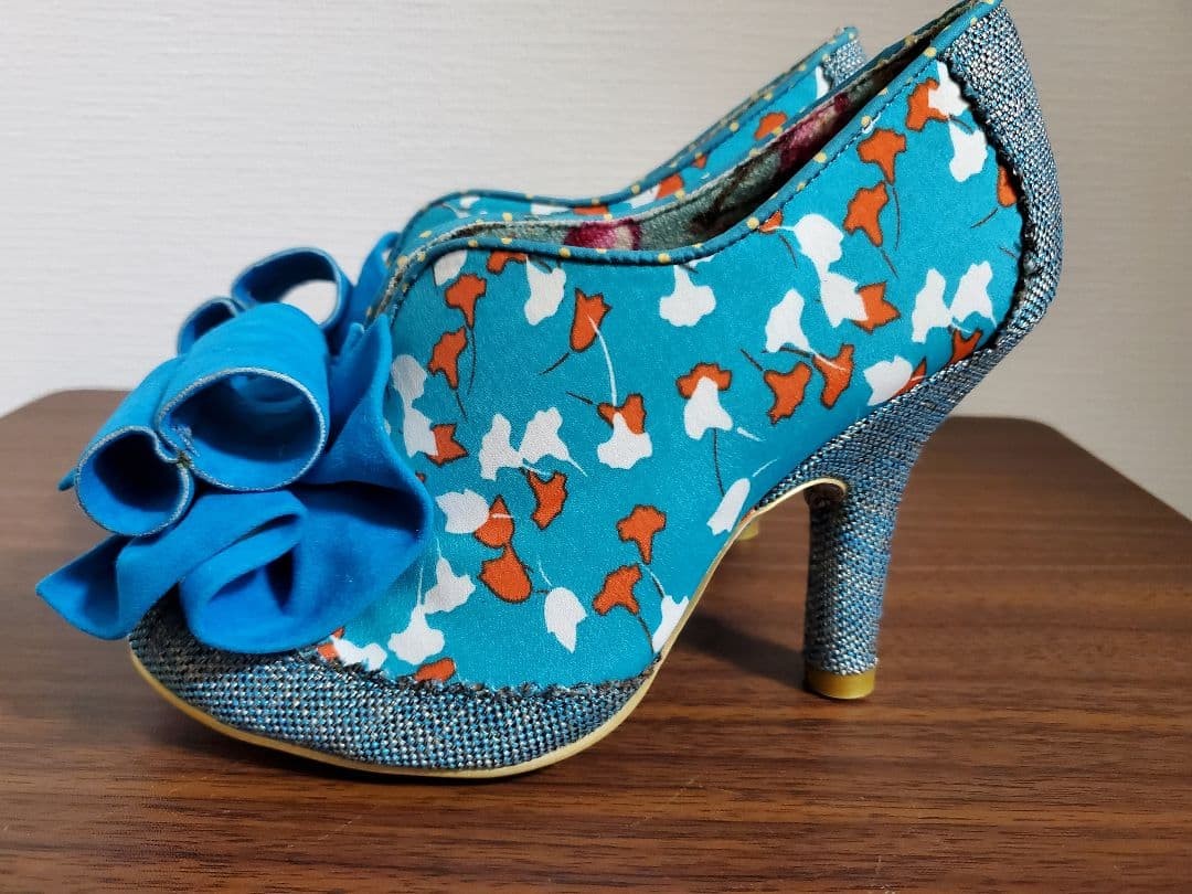 Irregular Choice ☆ Flower pattern ☆ Blue - image 3