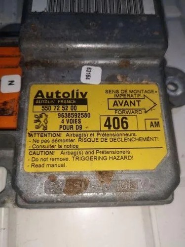 PEUGEOT 406 Break 8E/F Airbag-Steuergerät 550725200 9638592580 1.90 18237139