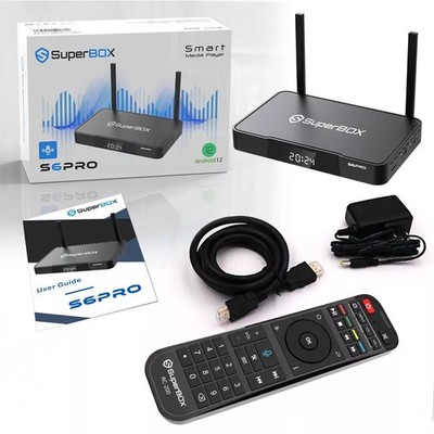 New SuperBox S6 Pro BOX - Authorized Distributor - with 100% Free Shipping