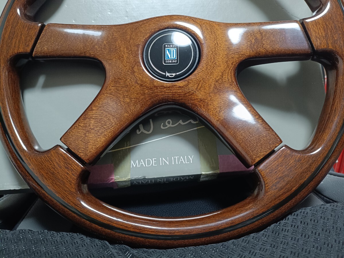 NARDI GARA 4 Wood Steering Wheel 360mm NOS JDM Lexus LS400 Toyota