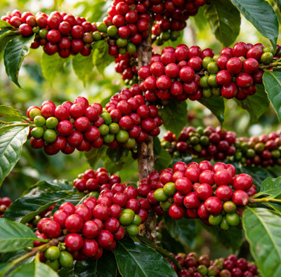 Premium Bourbon Coffee 120+ Seedss (Coffea sp. bourbon) Easy to Grow