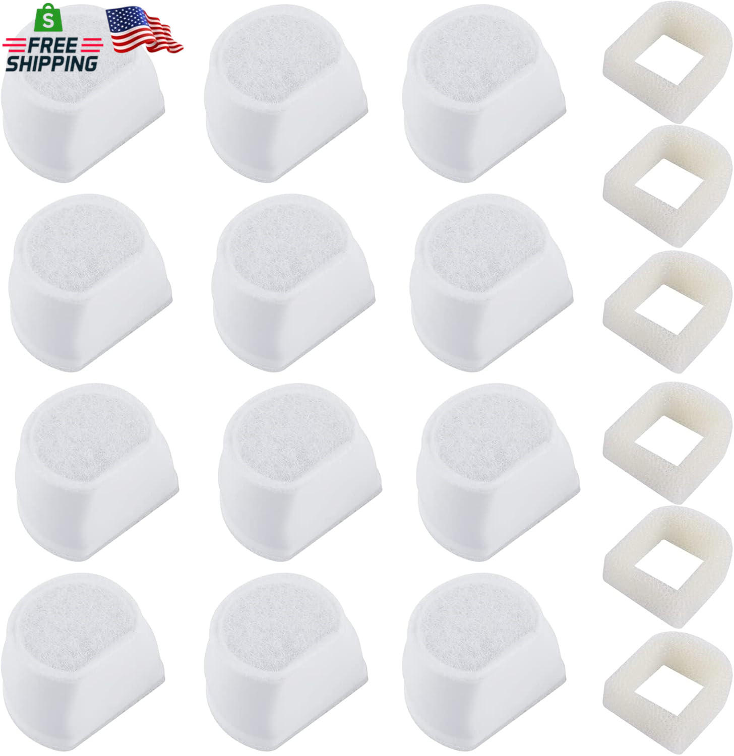S And Foam Pre-filter Replacement Set Compatible With Petsafe