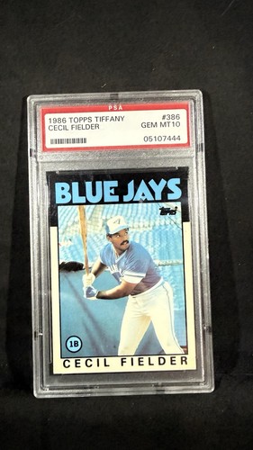 1986 Cecil Fielder #386