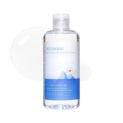 mixsoon Glacier Water Hyaluronsäure Serum, 300 ml (1er Pack), Cranberry 