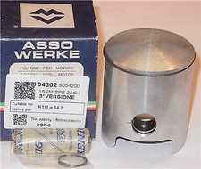 Later Sachs Penton KTM 125 1-ring 54.2mm Geschmiedeter Kolben Assy, Asso Italien