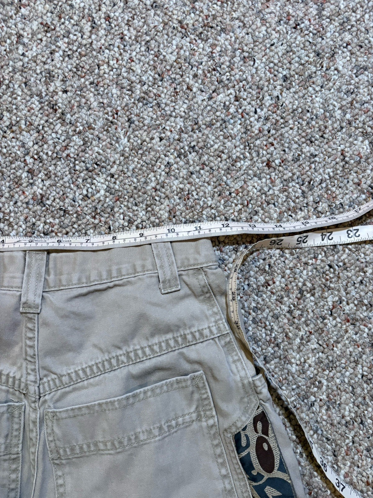 Vtg Youth Boys JNCO Baggy Cut Off Shorts. Size 8