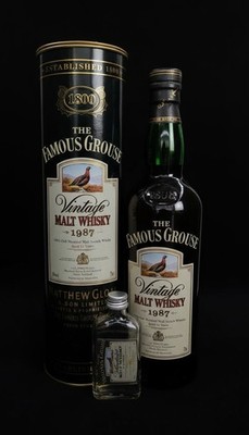 The Famous Grouse 12 Years 1987 Vintage Malt Whisky 40% vol. 5 cl. Sample