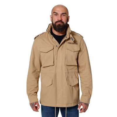PITBULL Herren Militärjacke M-65   Field Jacket im Army-Style in Sand