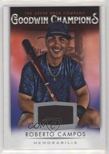 2021 Upper Deck Goodwin Champions Memorabilia Roberto Campos #M-RC g0p