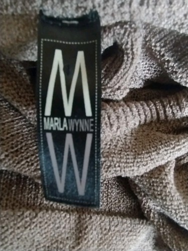 Maglione oversize Marla Wynne marrone taglia S - Foto 5 di 9